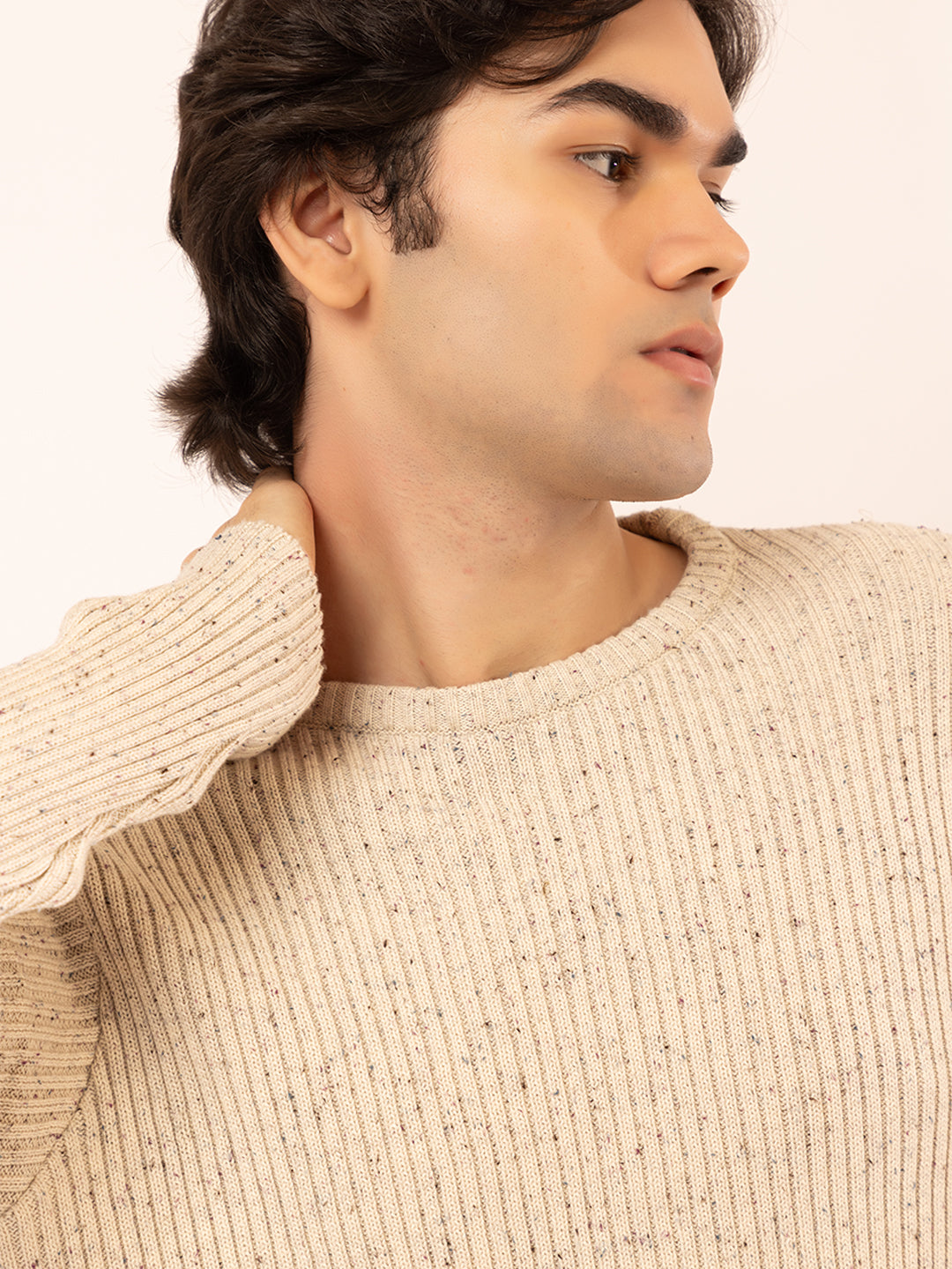 Limited Edition Chunky Ribbed Body Shaping Pullover I 237 VanillaBean