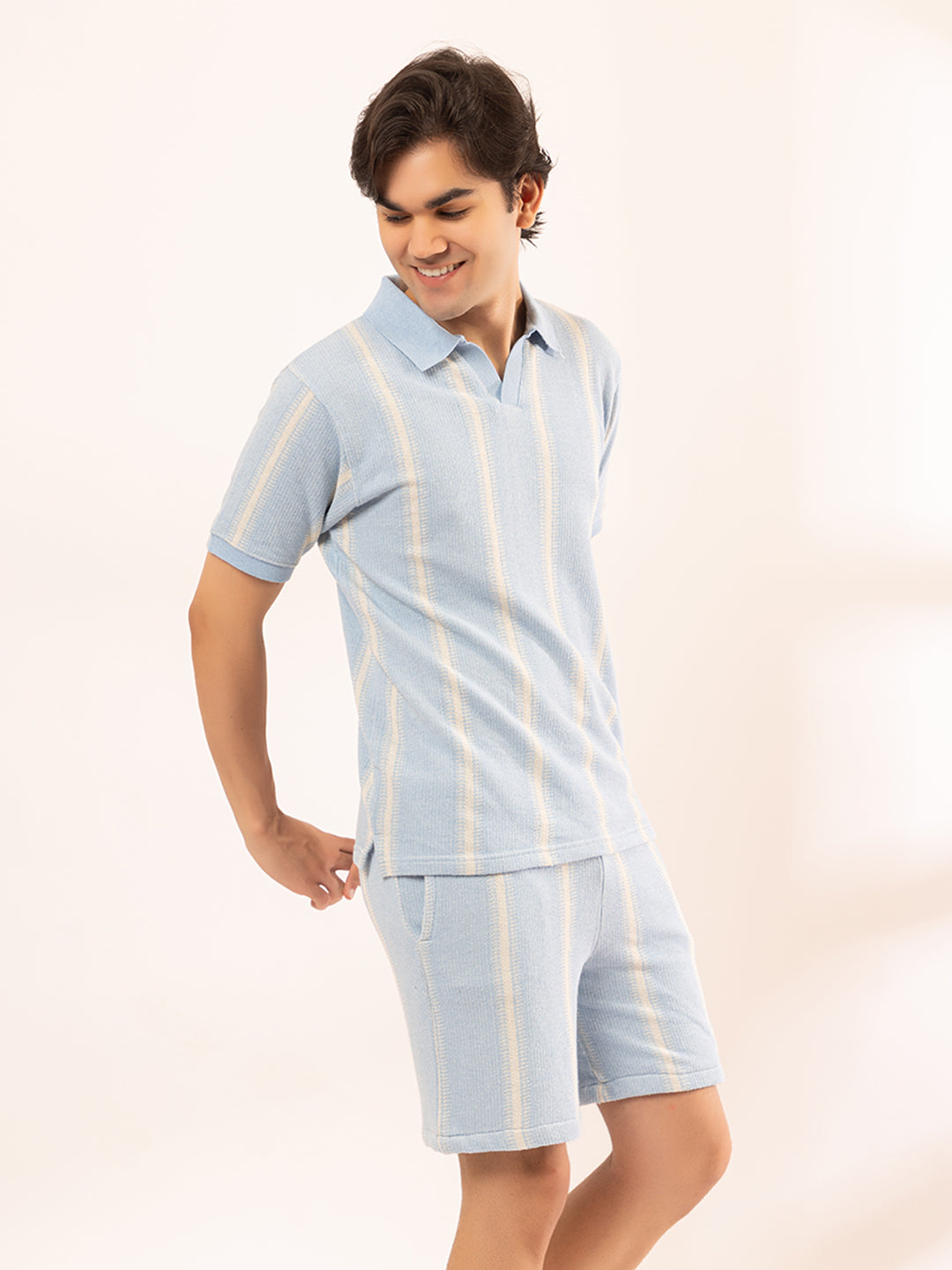 148 Resort Shorts Crochet I Summer Sky