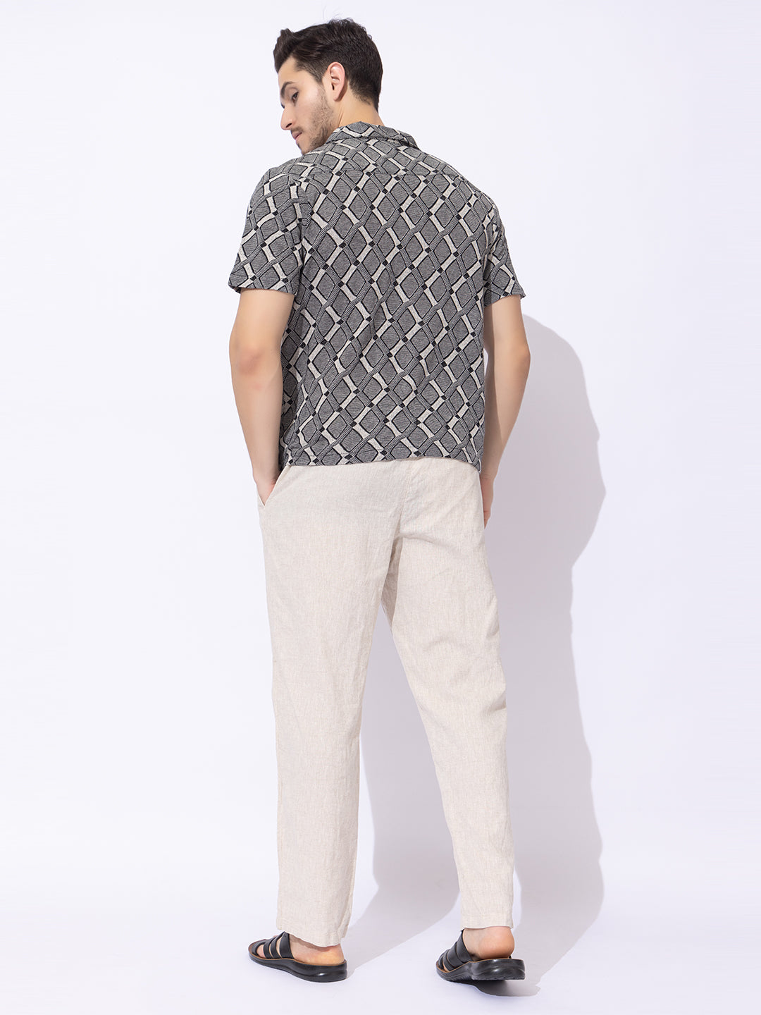 505 Resort Shirt Crochet I Black