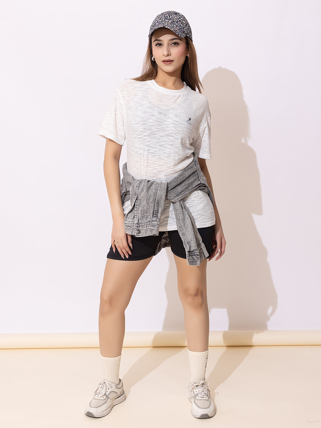 137 Oversized Dri-Fit Sports T-shirt I Pickleball I Off White
