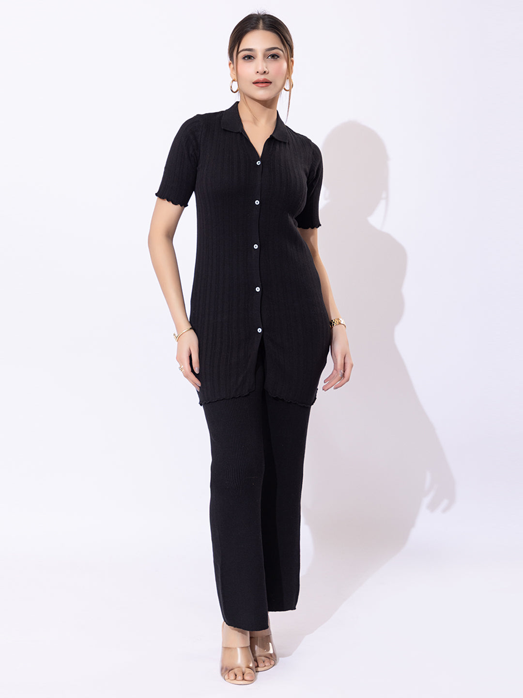 808 Maternity Tunic Top I Black