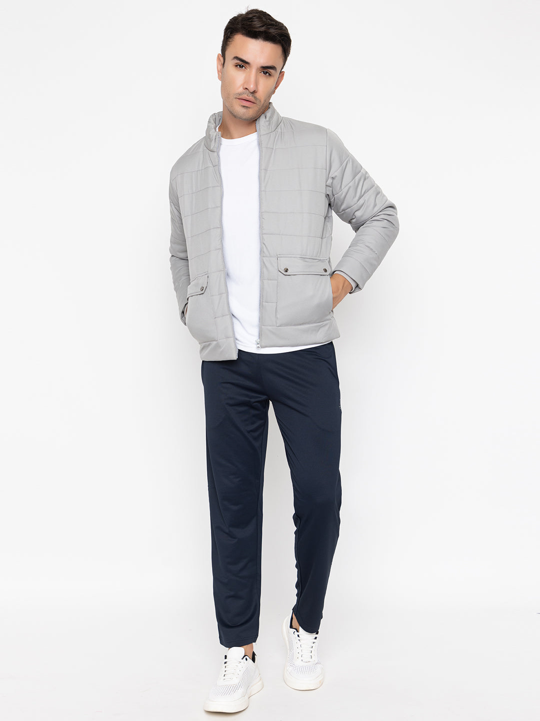 902 Quilted Insulator Jacket I Grey
