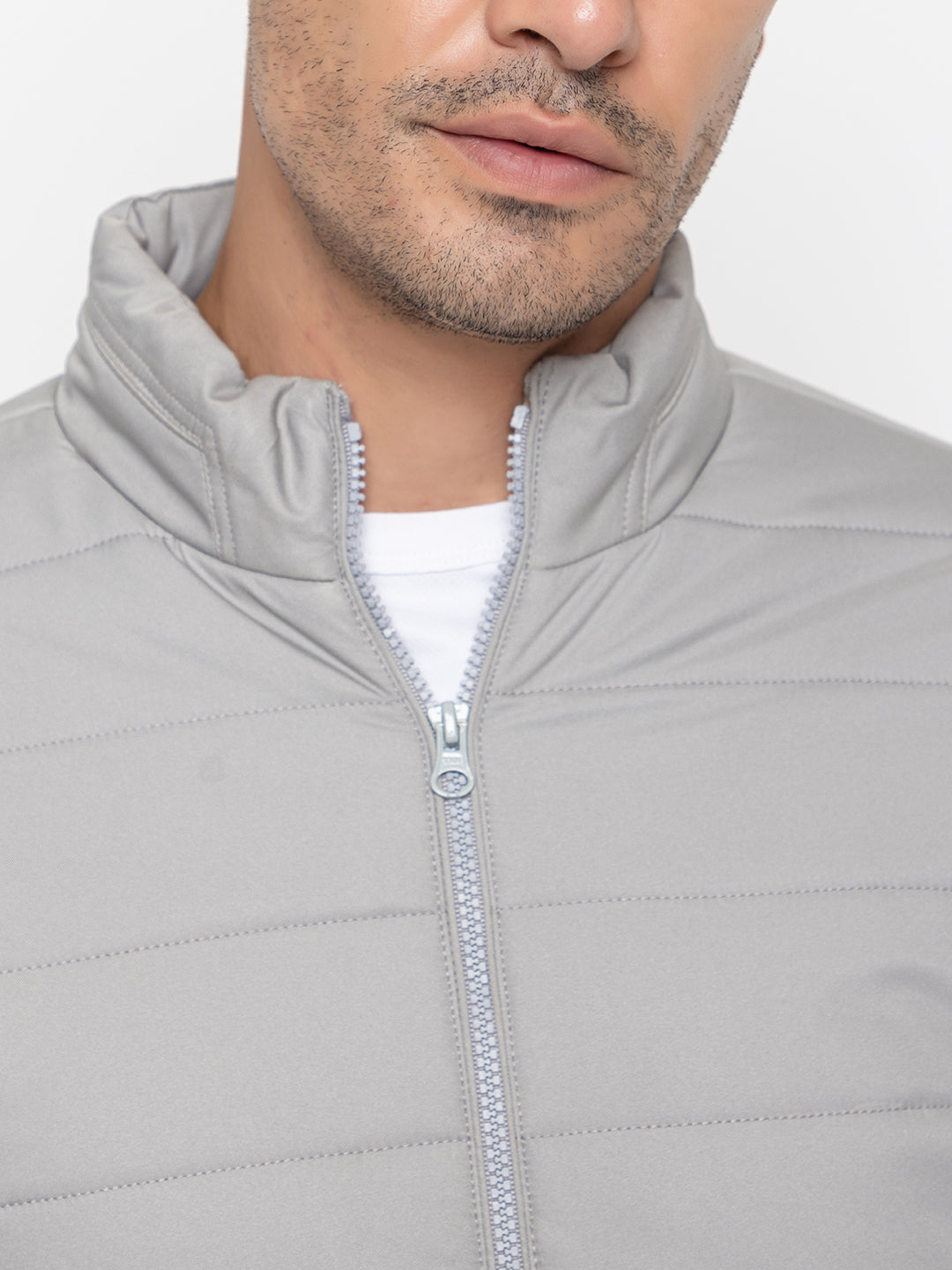 902 Quilted Insulator Jacket I Grey
