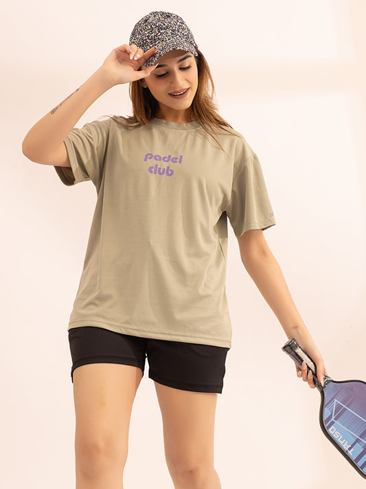 139 Oversized Dri-Fit Sports T-shirt I Pickleball & Paddle
