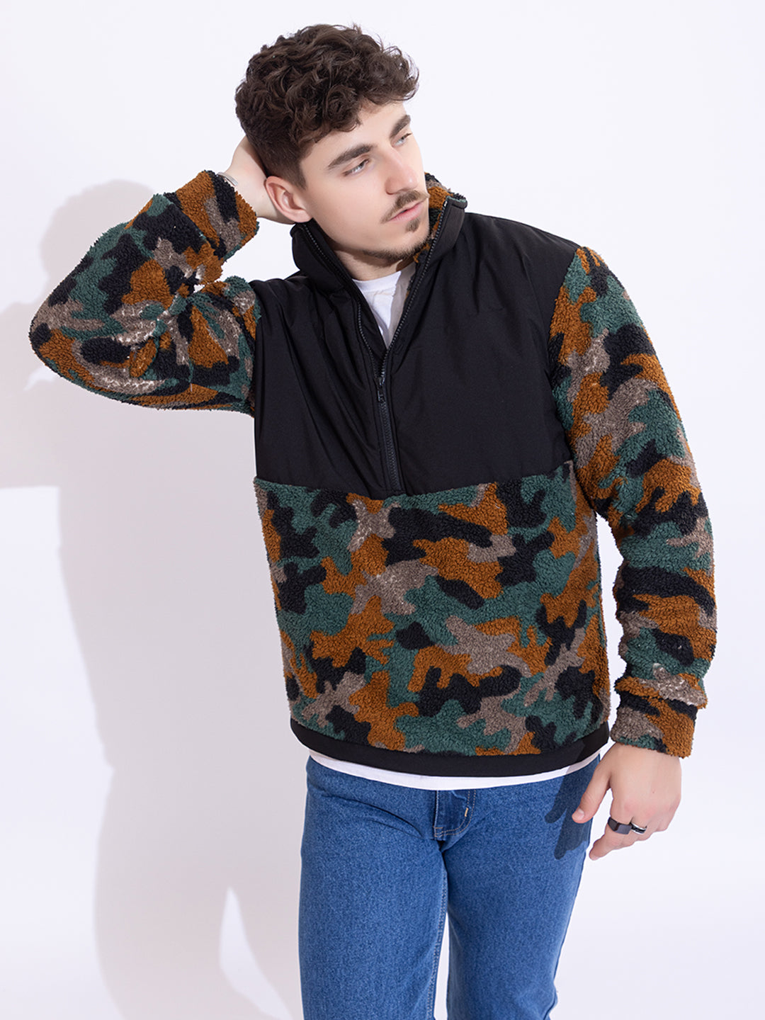 905 Camo Sherpa I Heavy Fleece