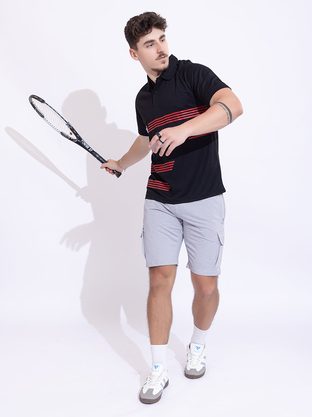 142 Polo Dri-Fit Sports T-shirt I Black