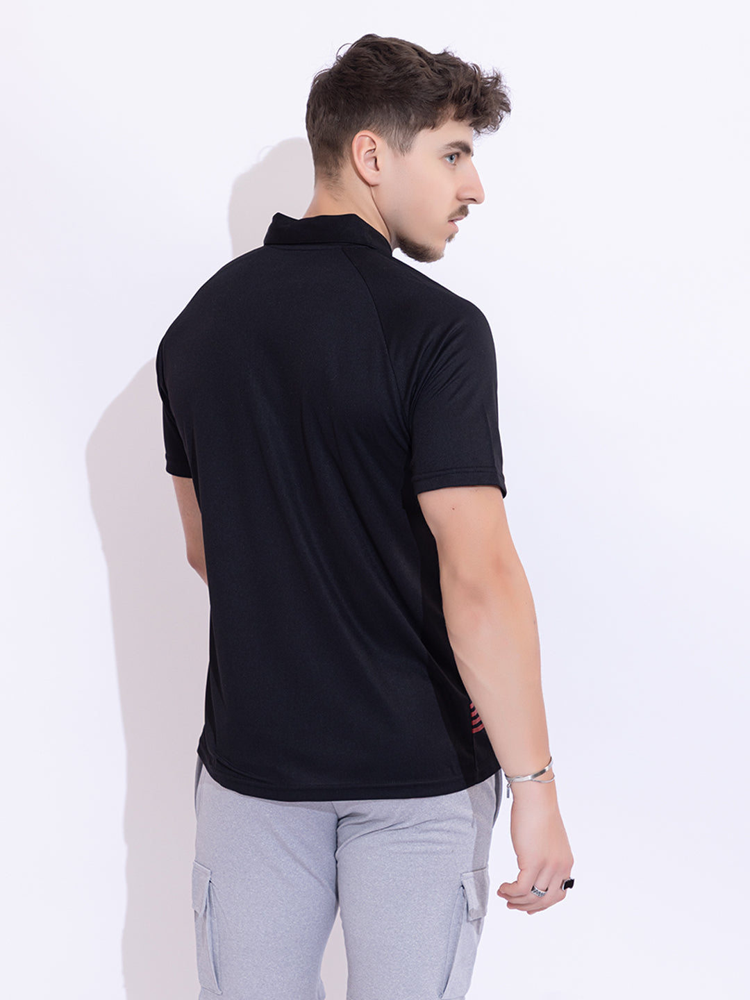 142 Polo Dri-Fit Sports T-shirt I Black