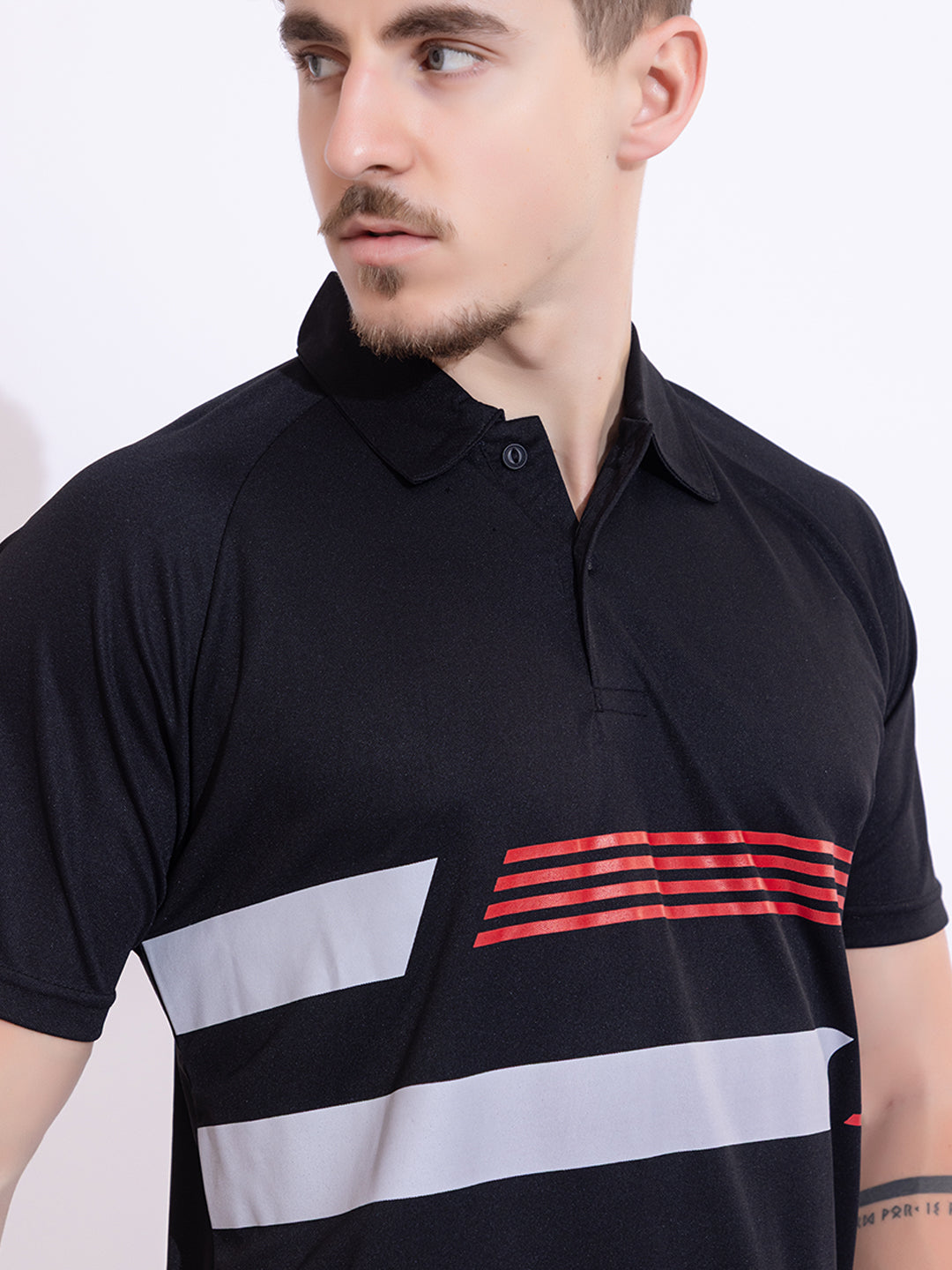 142 Polo Dri-Fit Sports T-shirt I Black