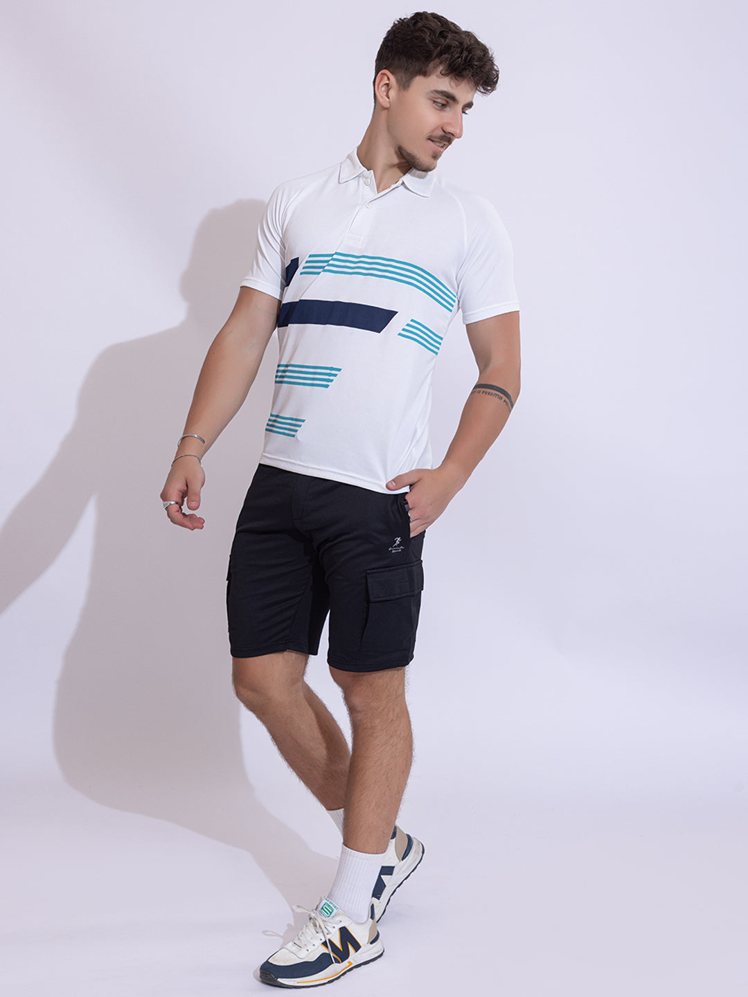 142 Polo Dri-Fit Sports T-shirt I White