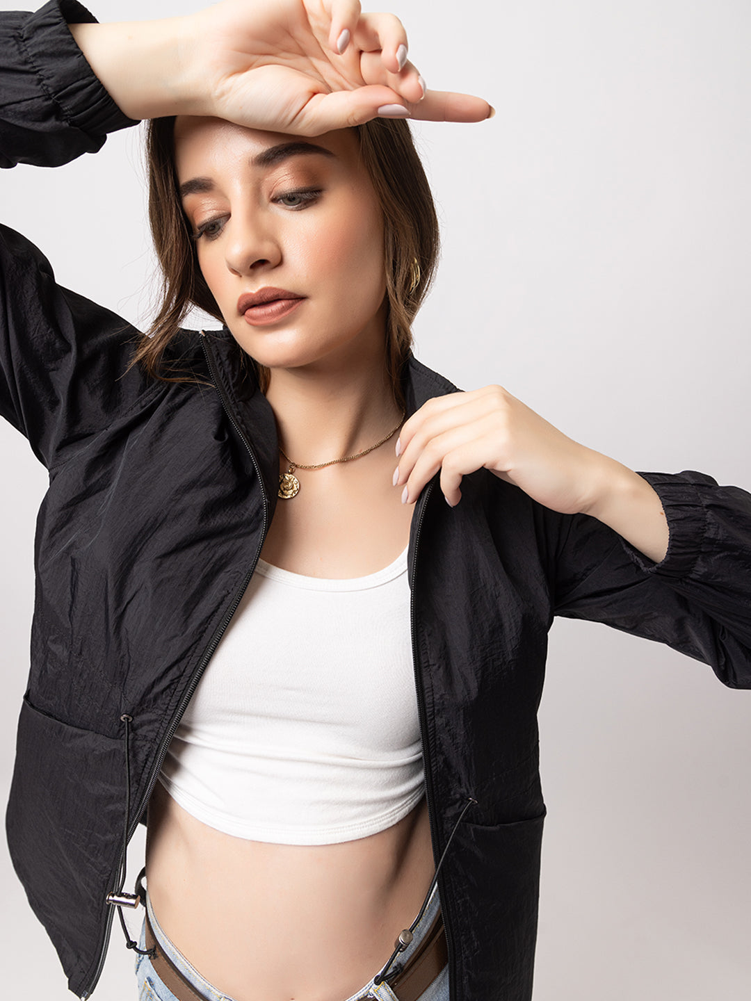 915 Parka Wind Cheater I Black