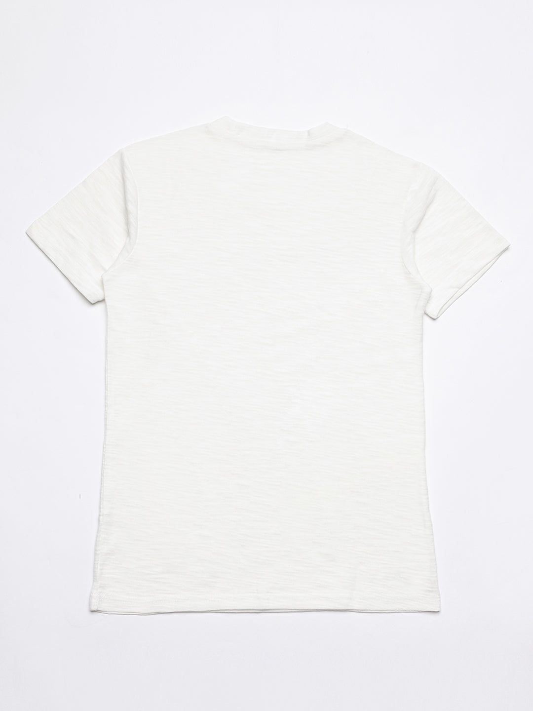 120 Boys Dri-Fit Sports T-shirt I Off White Textured