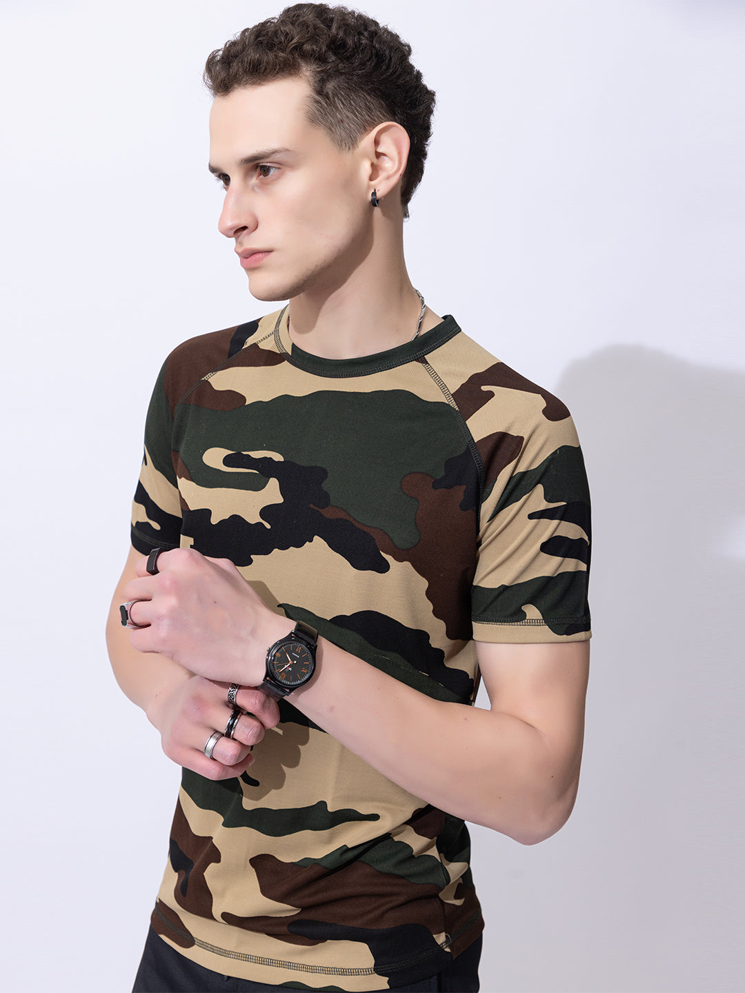 121 Dri-Fit Sports T-shirt I Army Camo