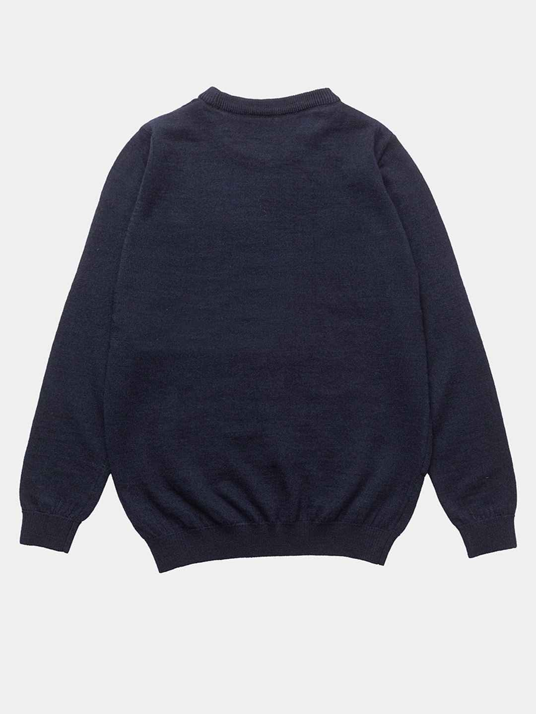 244 Boys Pullover I Wool I Woolmark Certified I Navy