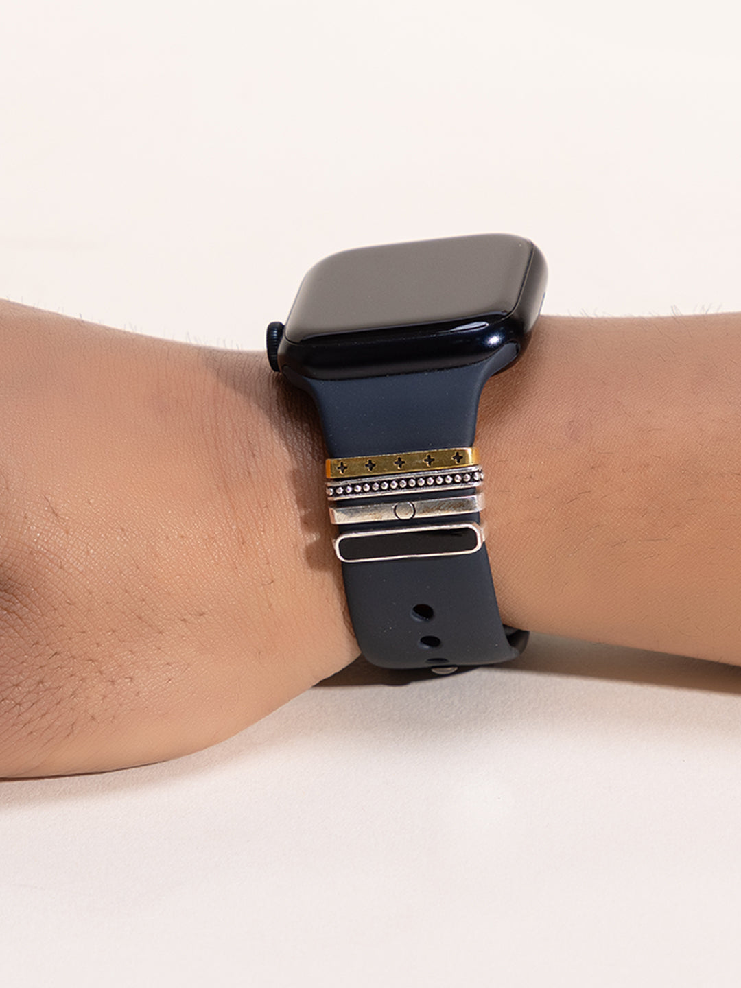 Cross Watch Link I Silver & Golden