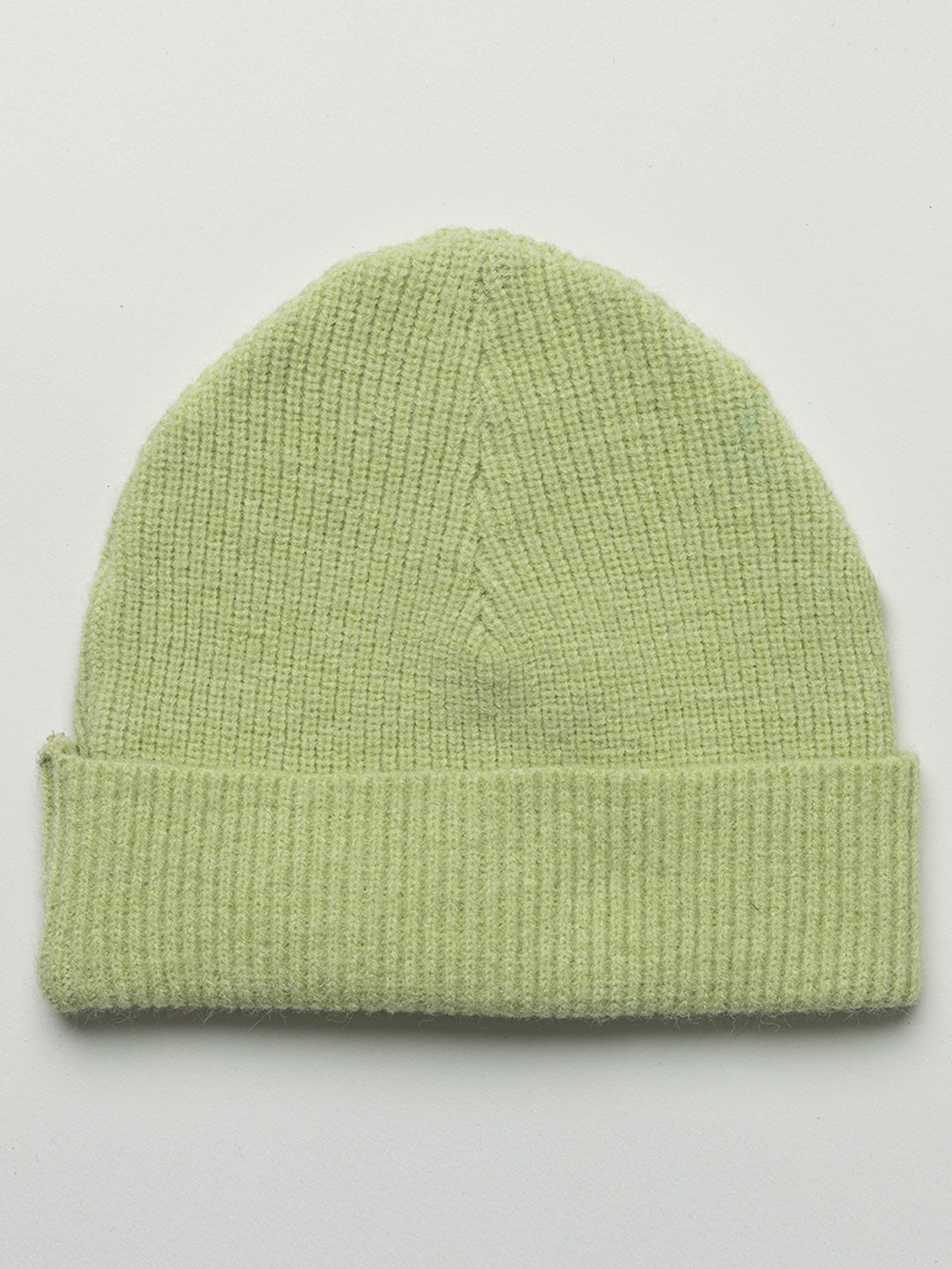 007 Rib Knitted Beanie I Mint Green I Unisex Men