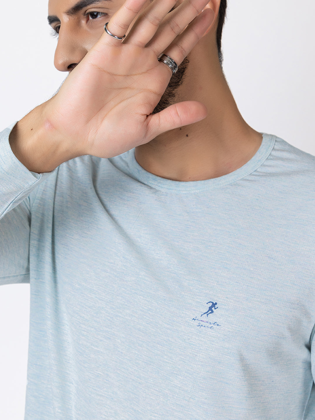 122 Dri-Fit Sports T-shirt I Sky I Long Sleeves