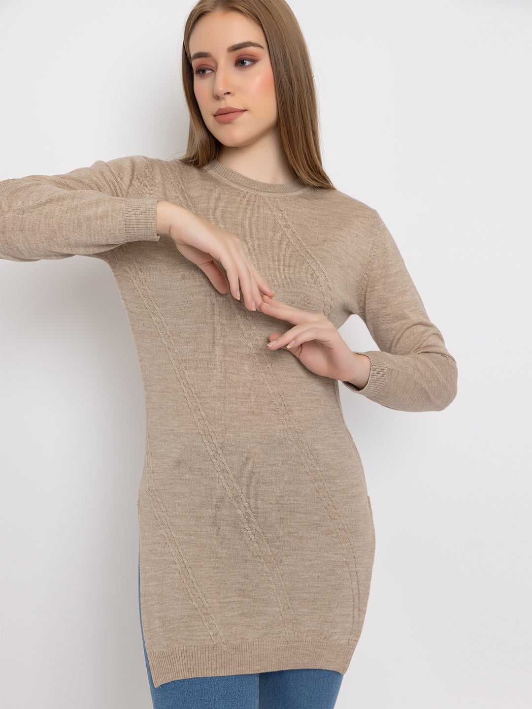 330 Wool Kurti Tunic I Woolmark Certified