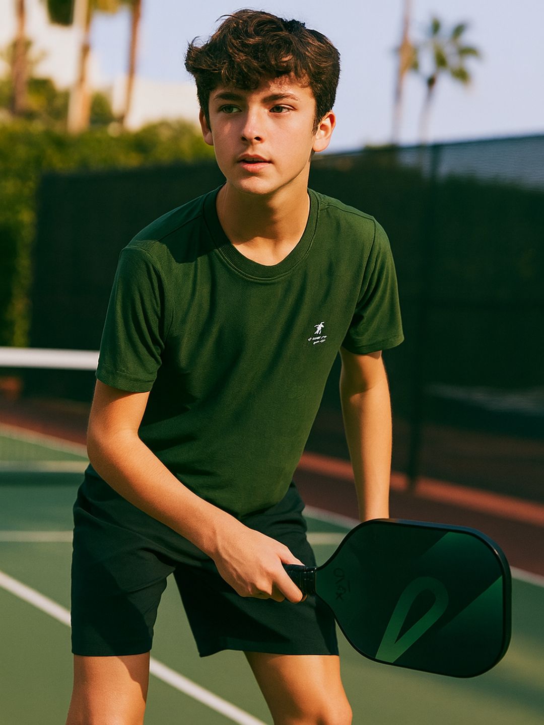 120 Boys Dri-Fit Sports T-shirt I Olive