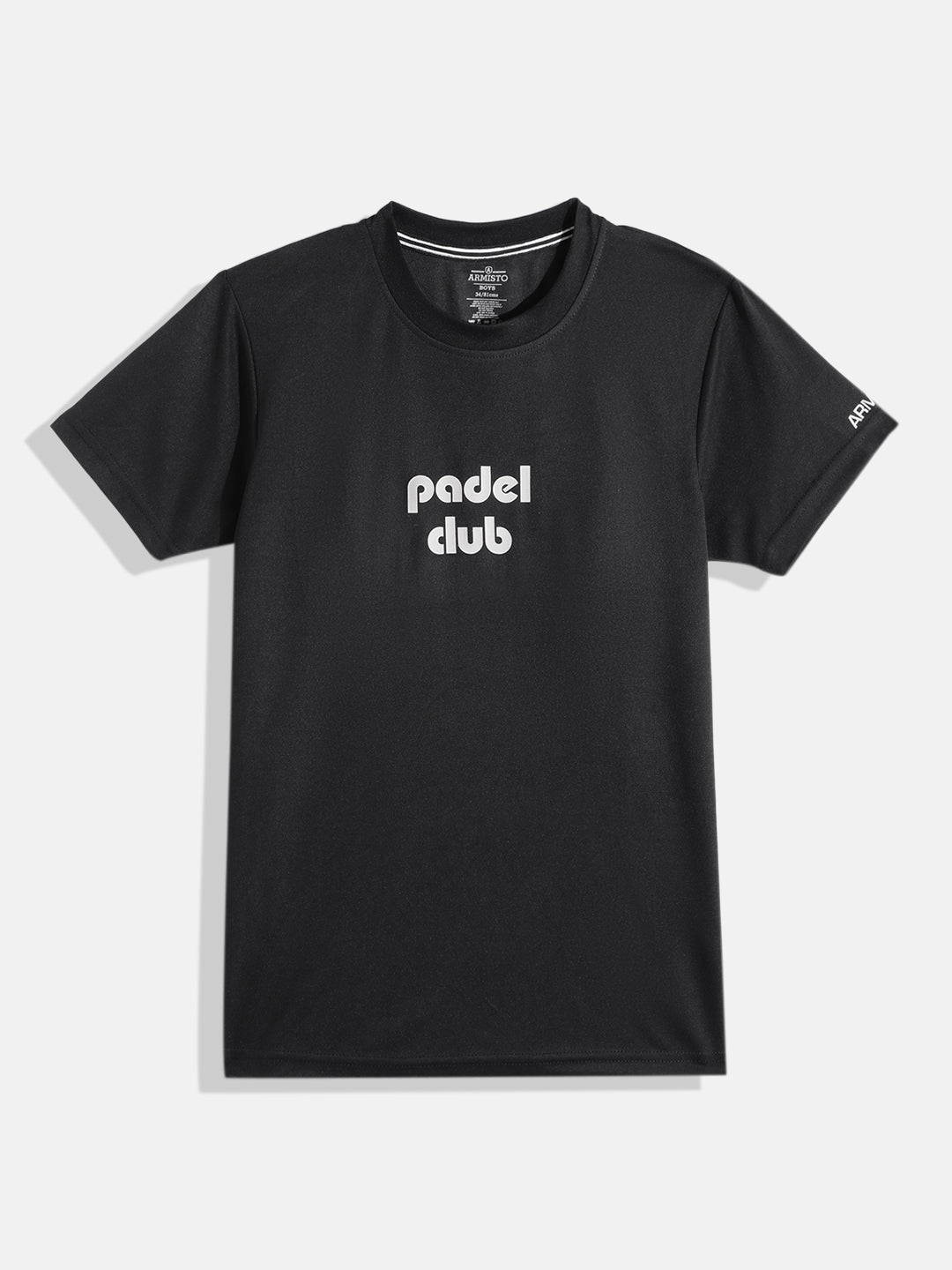Boys Pickleball Dri-Fit Sports T-shirt I Black