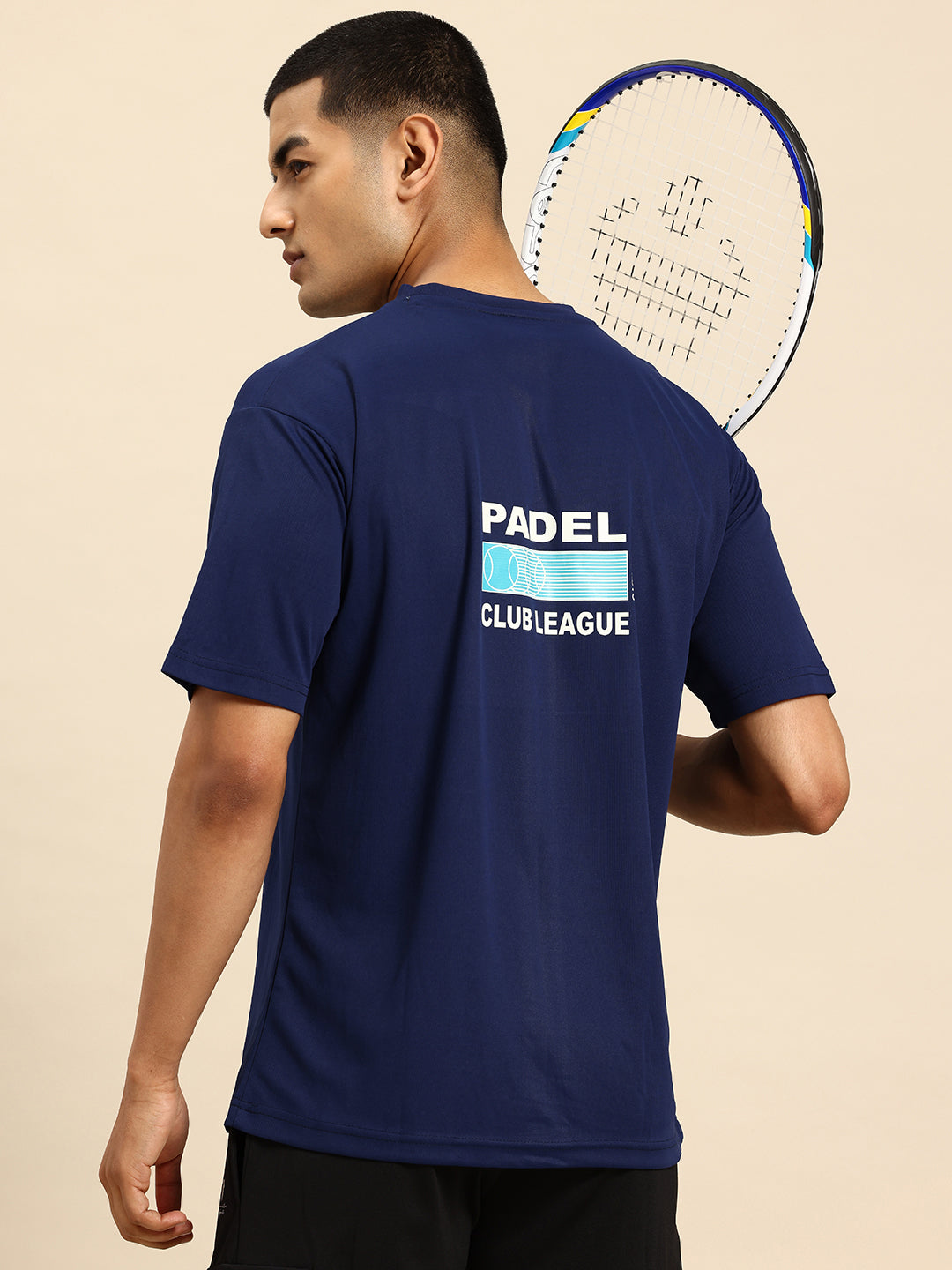 129 Oversized Fit Pickleball DriFIT T-shirt I Denim