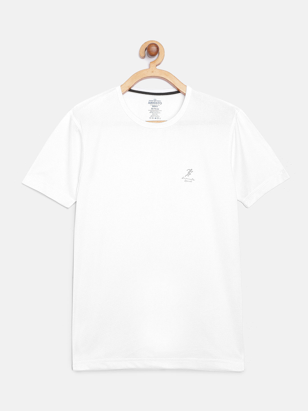 120 Boys Dri-Fit Sports T-shirt I White
