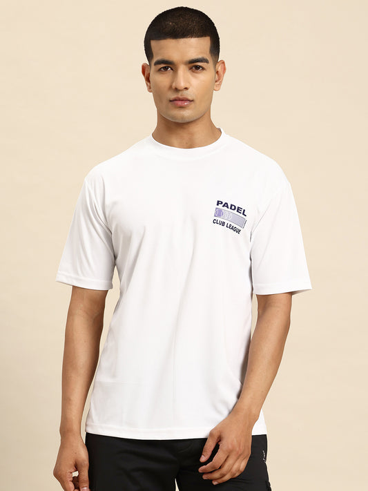 129 Oversized Fit Pickleball DriFIT T-shirt I White