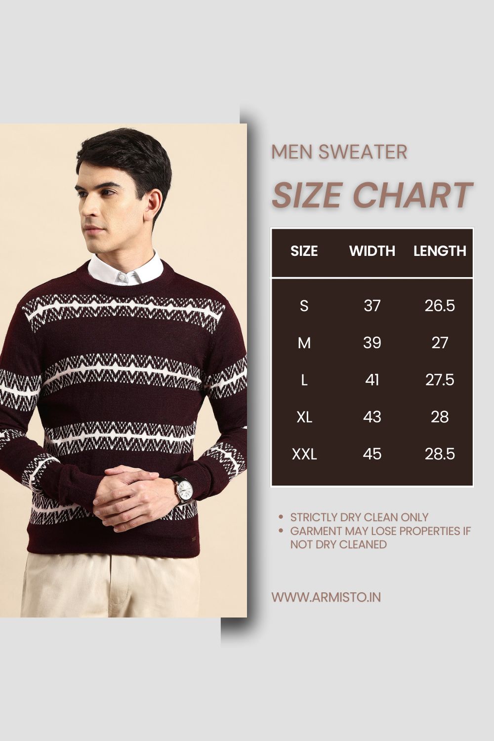 565 Textured Knit Pullover I Steel Grey