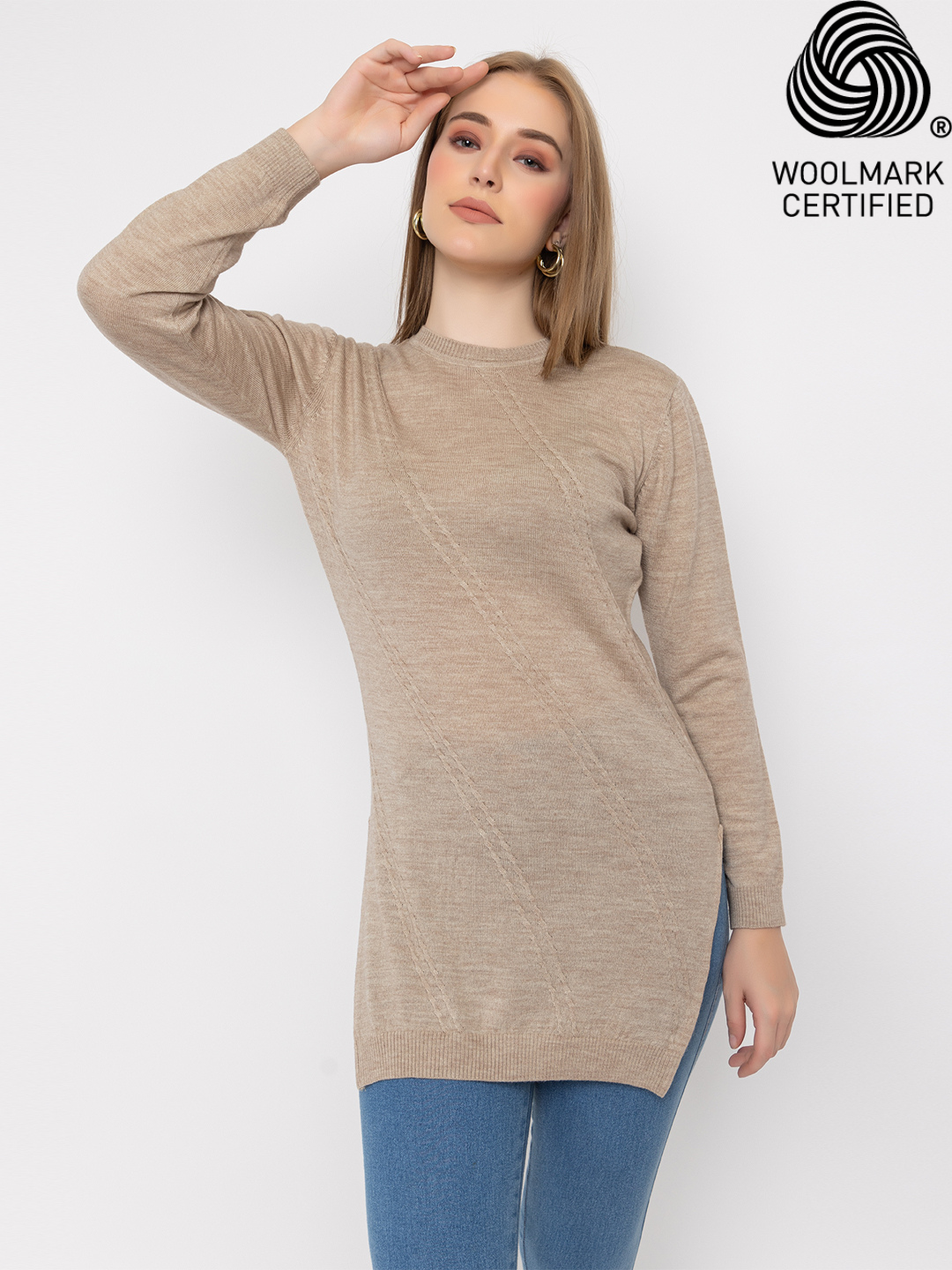 330 Wool Kurti Tunic I Woolmark Certified