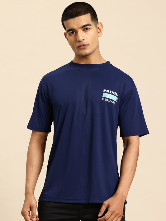 129 Oversized Fit Pickleball DriFIT T-shirt I Denim