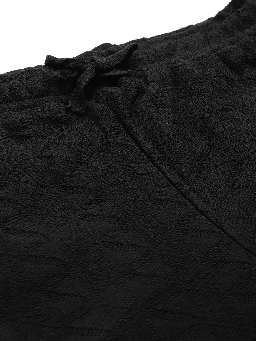 147 Resort Shorts Crochet I Black