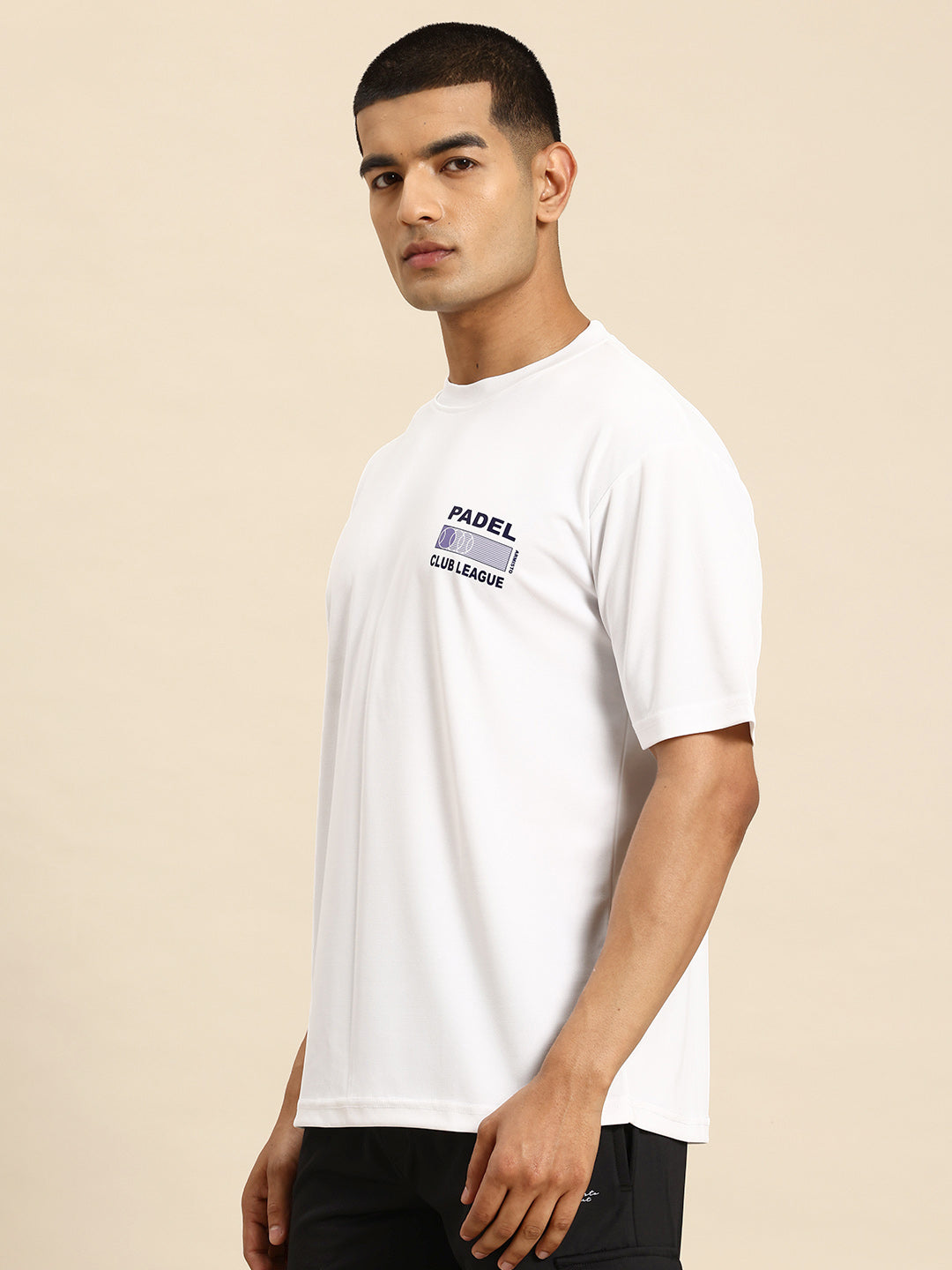 129 Oversized Fit Pickleball DriFIT T-shirt I White