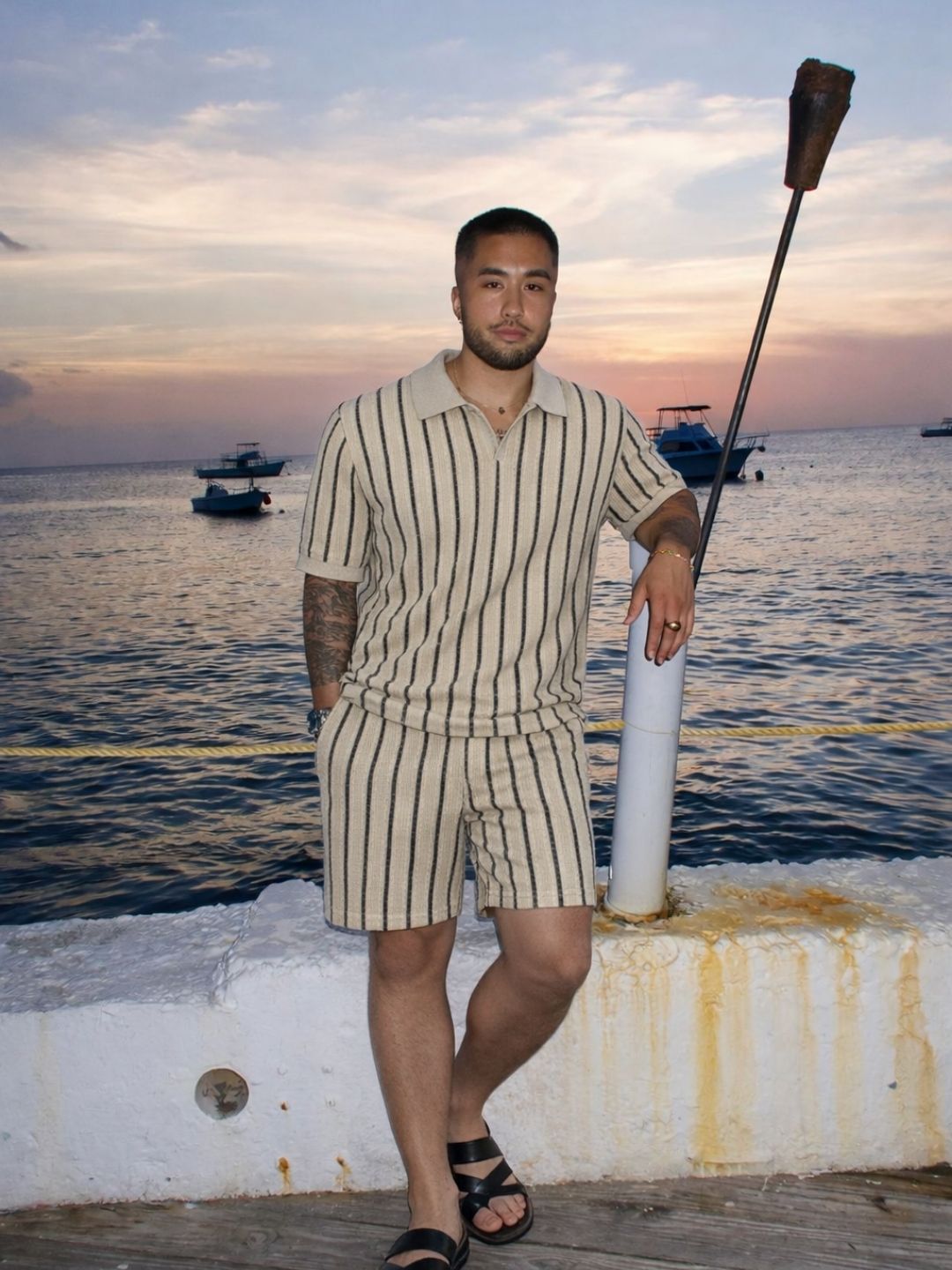 148 Resort Shorts Crochet I Summer Camel