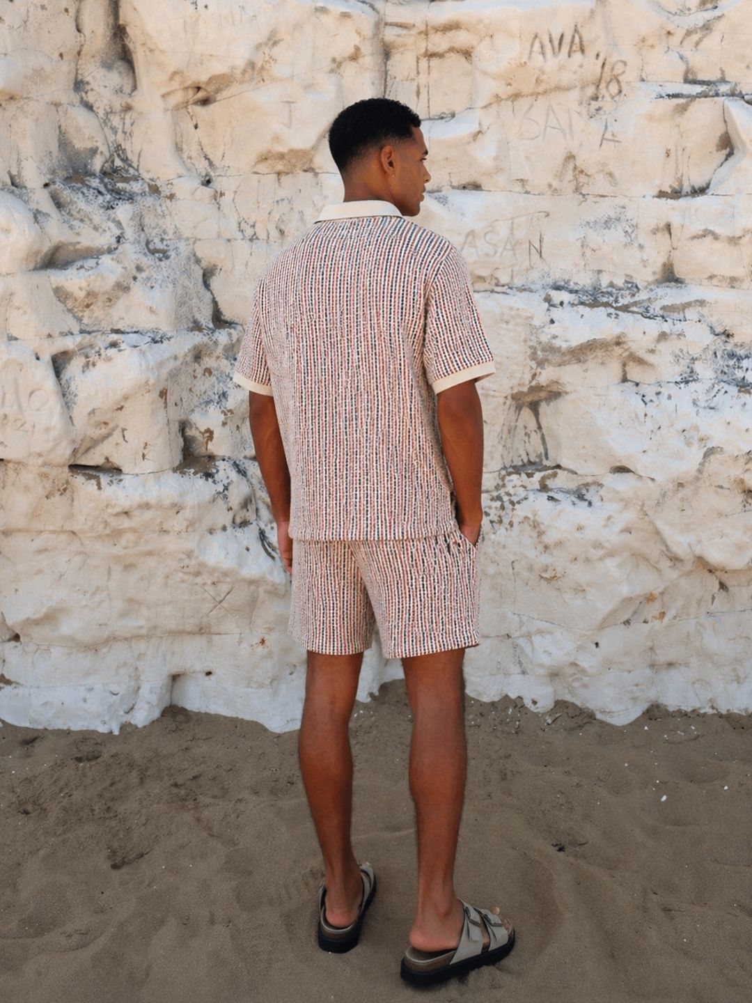 149 Resort Shorts Crochet I Summer Red