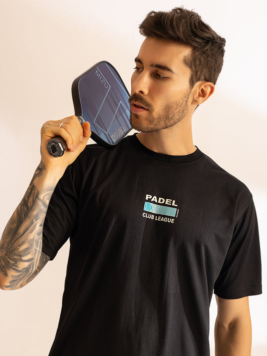 129 Oversized Fit Pickleball DriFIT T-shirt I Black