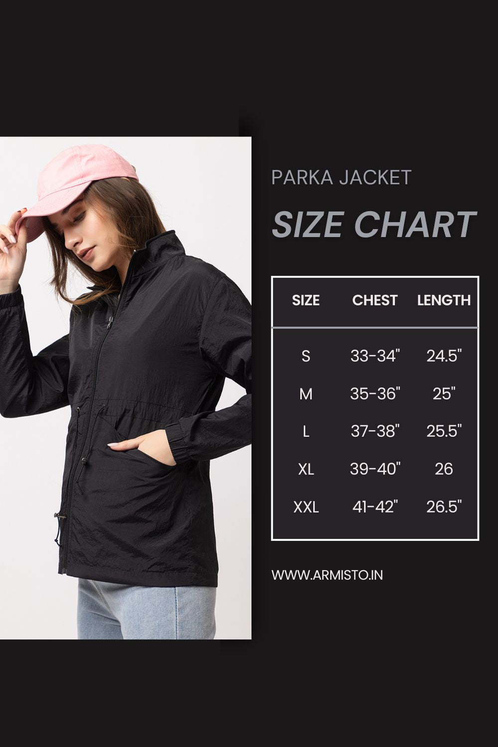 915 Parka Wind Cheater I Black