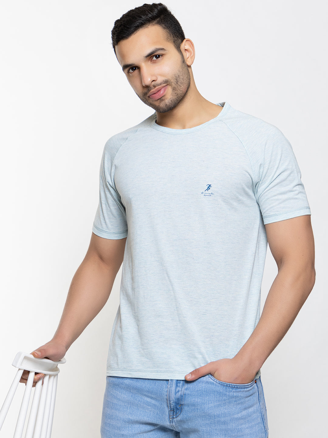 104 Beige Dry Fit Clothing Set I Top + Shorts