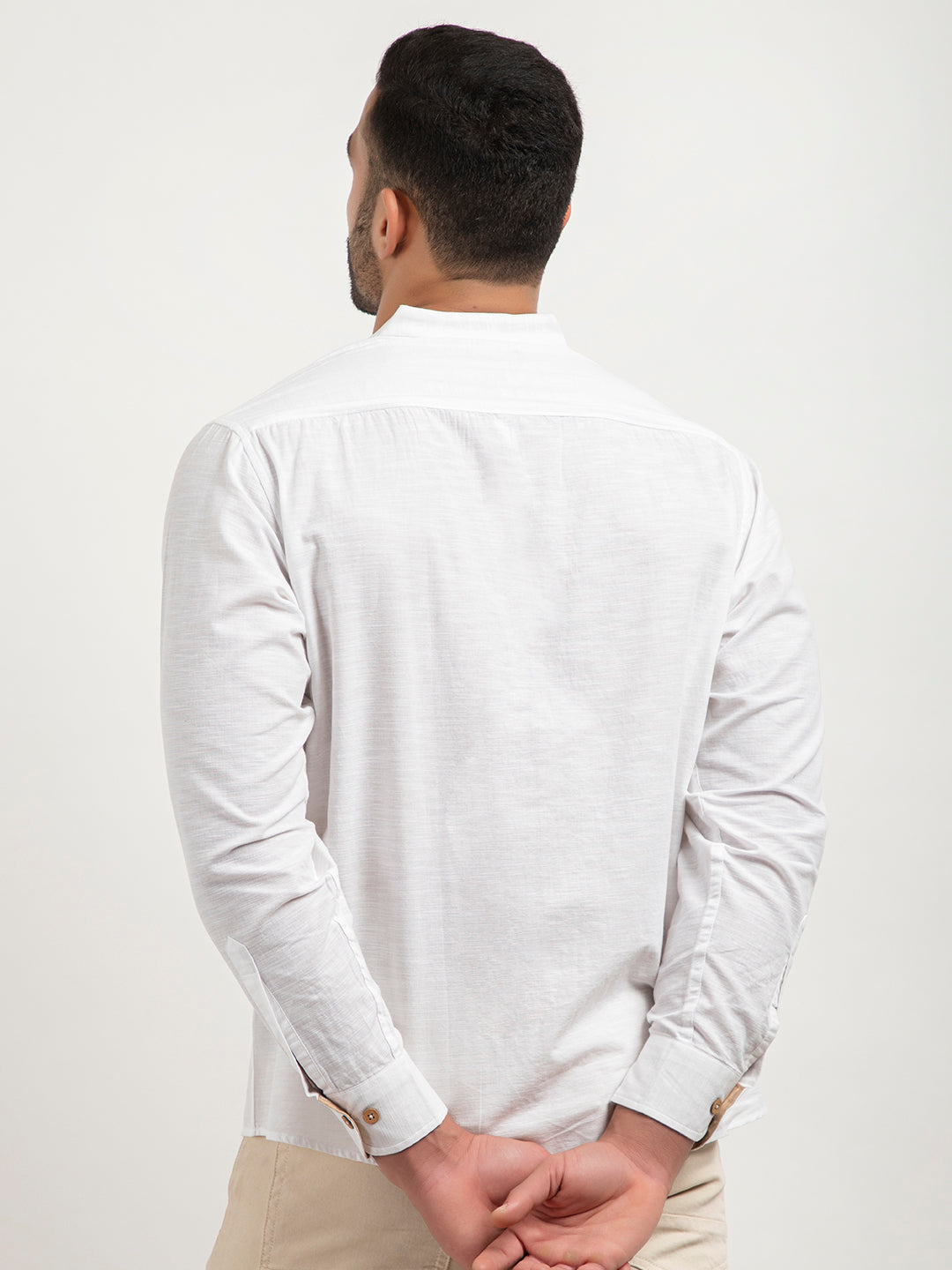 502 Men's Linen Smart Formal Shirt I Full Sleeves