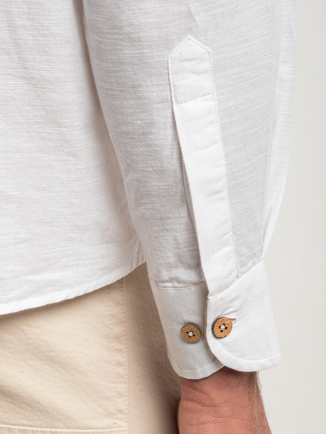 502 Men's Linen Smart Formal Shirt I Full Sleeves