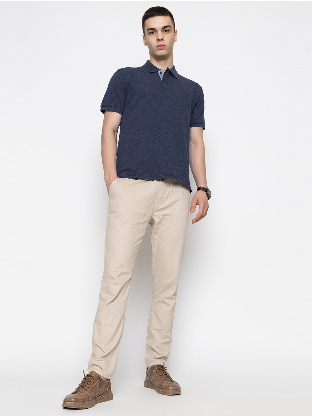 Men's Cotton Polo Basic I 107