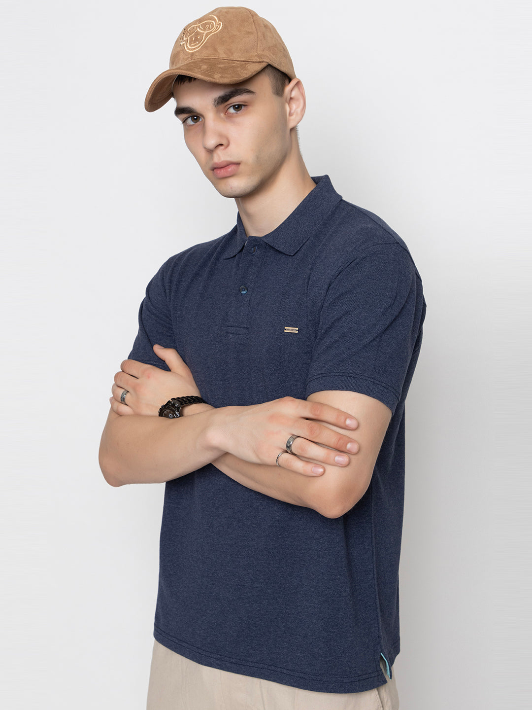 Men's Cotton Polo Basic I 107