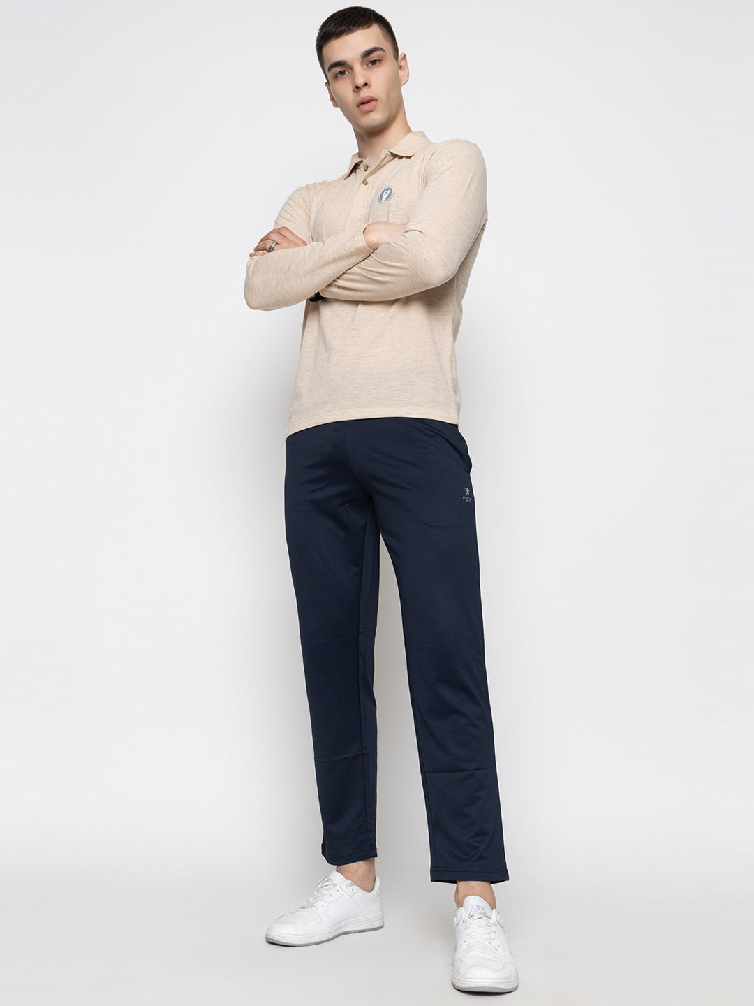 127 Polo Dri-Fit Sports T-shirt I Oatmeal I Long Sleeves