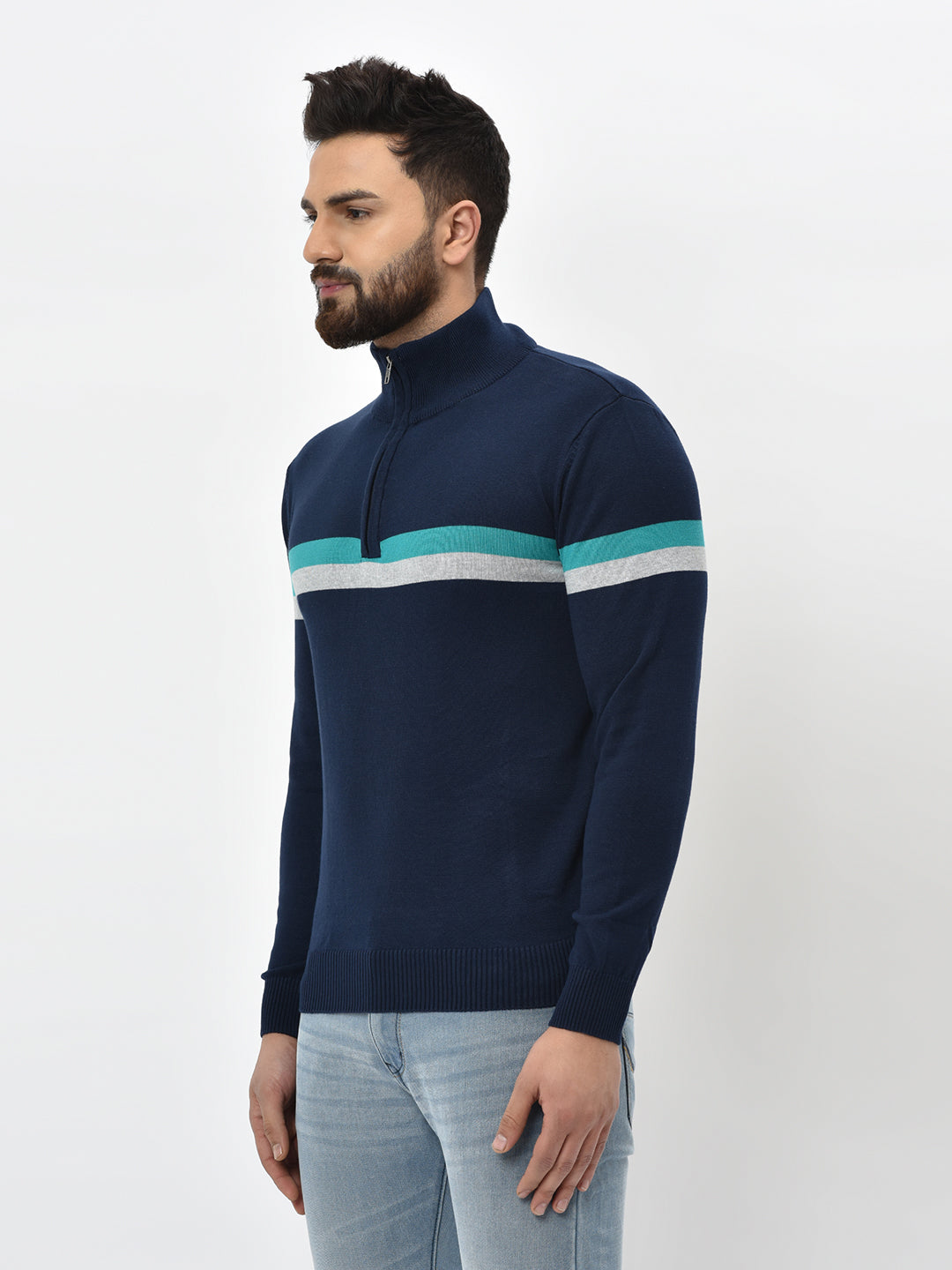 209 Half Zip Pullover I Navy