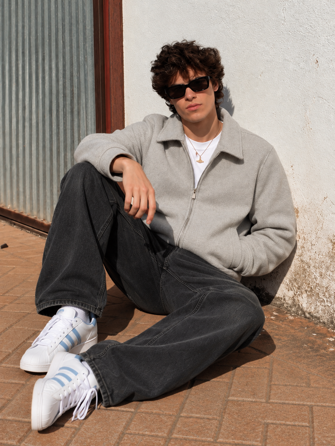 906 Wool Coat Jacket I LightGrey I Athletic Fit