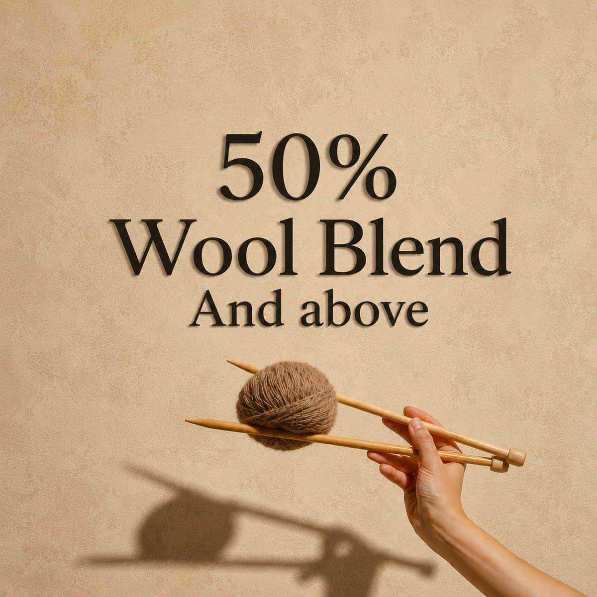 50% Wool Blend