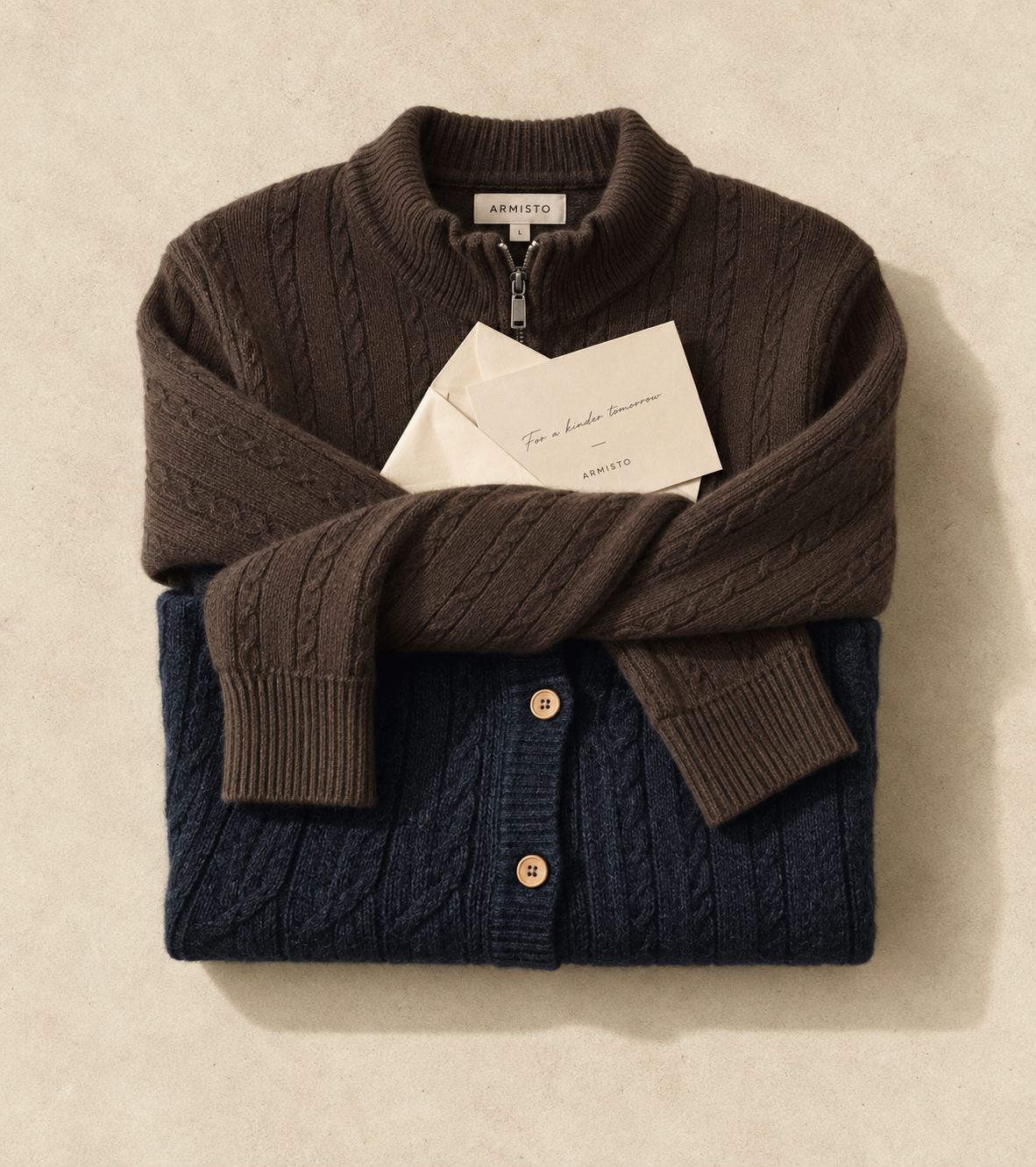Wool Polos, Sweaters & Cardigans