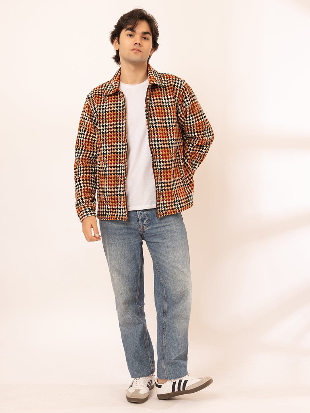 904 Chenile Sporty Jacket I Wine