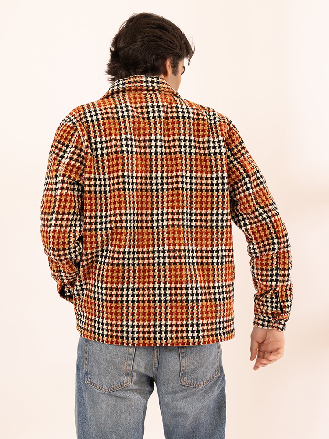 904 Chenile Sporty Jacket I Wine