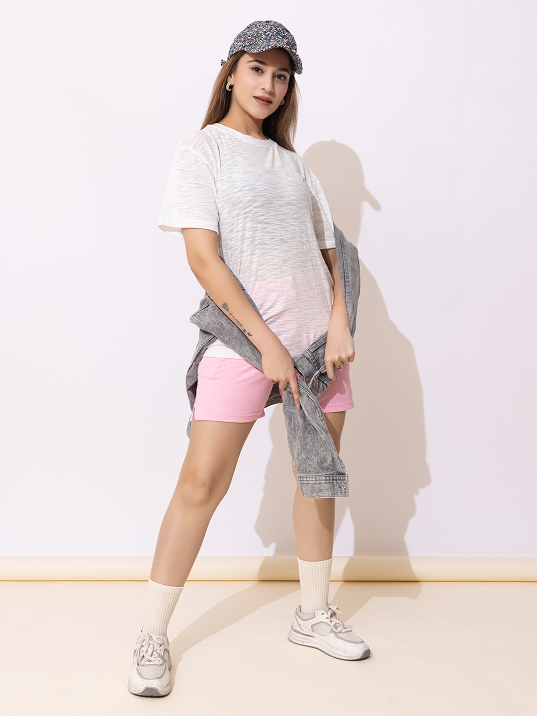 137 Oversized Dri-Fit Sports T-shirt I Pickleball I White