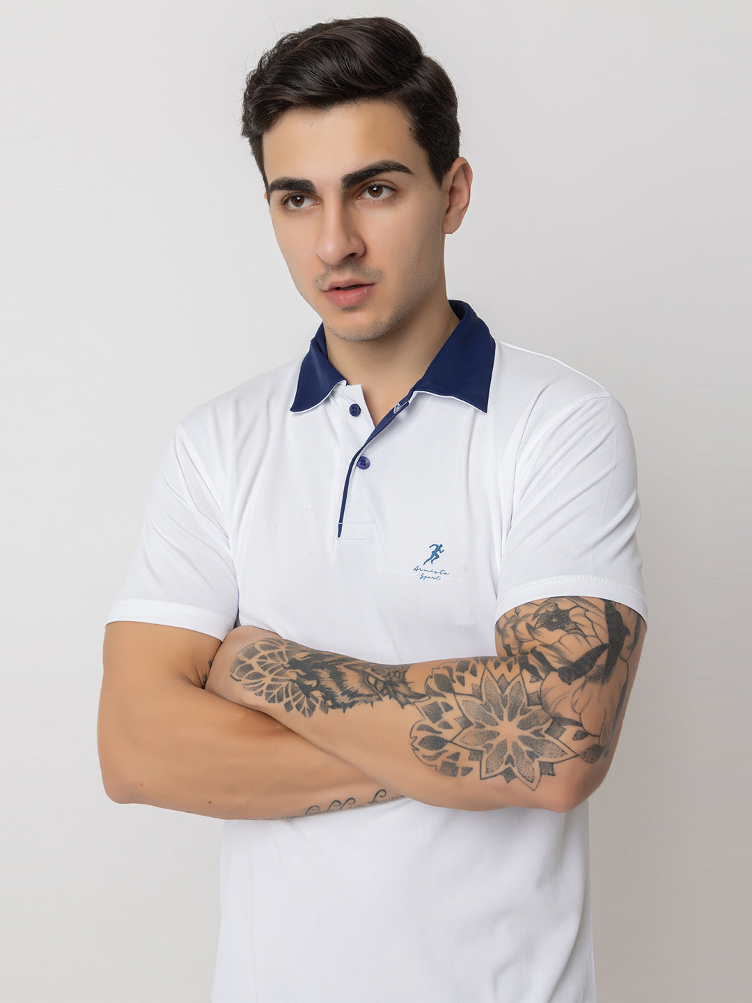 140 Polo Dri-Fit Sports Contrast Collar T-shirt