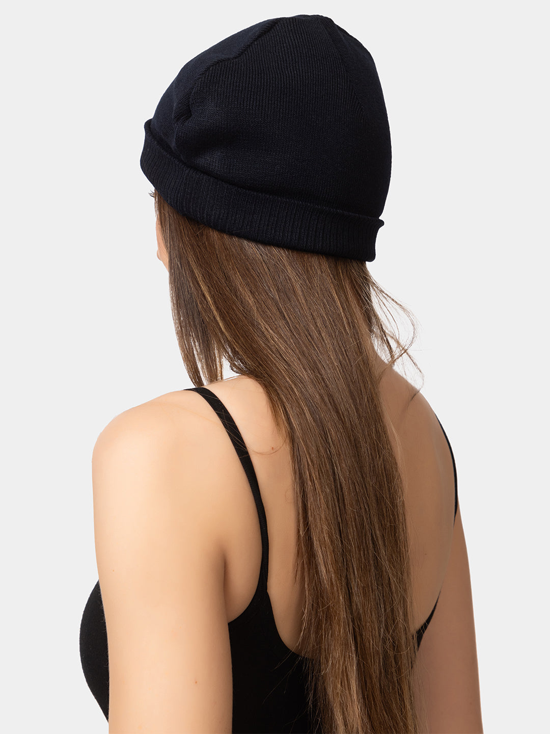 007 Knitted Beanie I Navy I Unisex